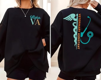 Custom Vet Assistant Gift, Vet Assistant Shirt, Veterinary Assistant Gift, Veterinary Assistant Shirt, Veterinary Gift Women, Animal Lover