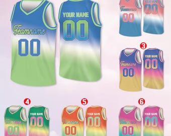 Custom Basketball Jersey Team Name & Number, Basketball Jersey Team, Game Day Outfit, Basketball Jersey for Basketball Fan Lovers Players