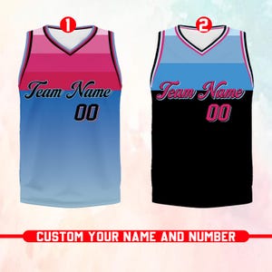 Camiseta de baloncesto personalizada, nombre y número de equipo personalizados, camiseta de baloncesto, camiseta de equipo a juego, crea tu propia camiseta de baloncesto