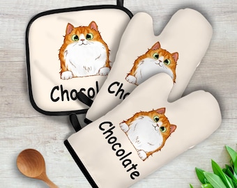 Customized Pet Mitt, Put Your Cute Dog on Custom Oven Mitts, Dog And Cat Lovers, Dog Gift, Dog Personalized, Dog Print Apron, Christmas Gift
