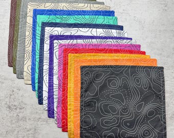 EDC Hamilton Hank (Topo 2.0) | Every Day Carry Handkerchief | Hank | EDC Gear | USA Made