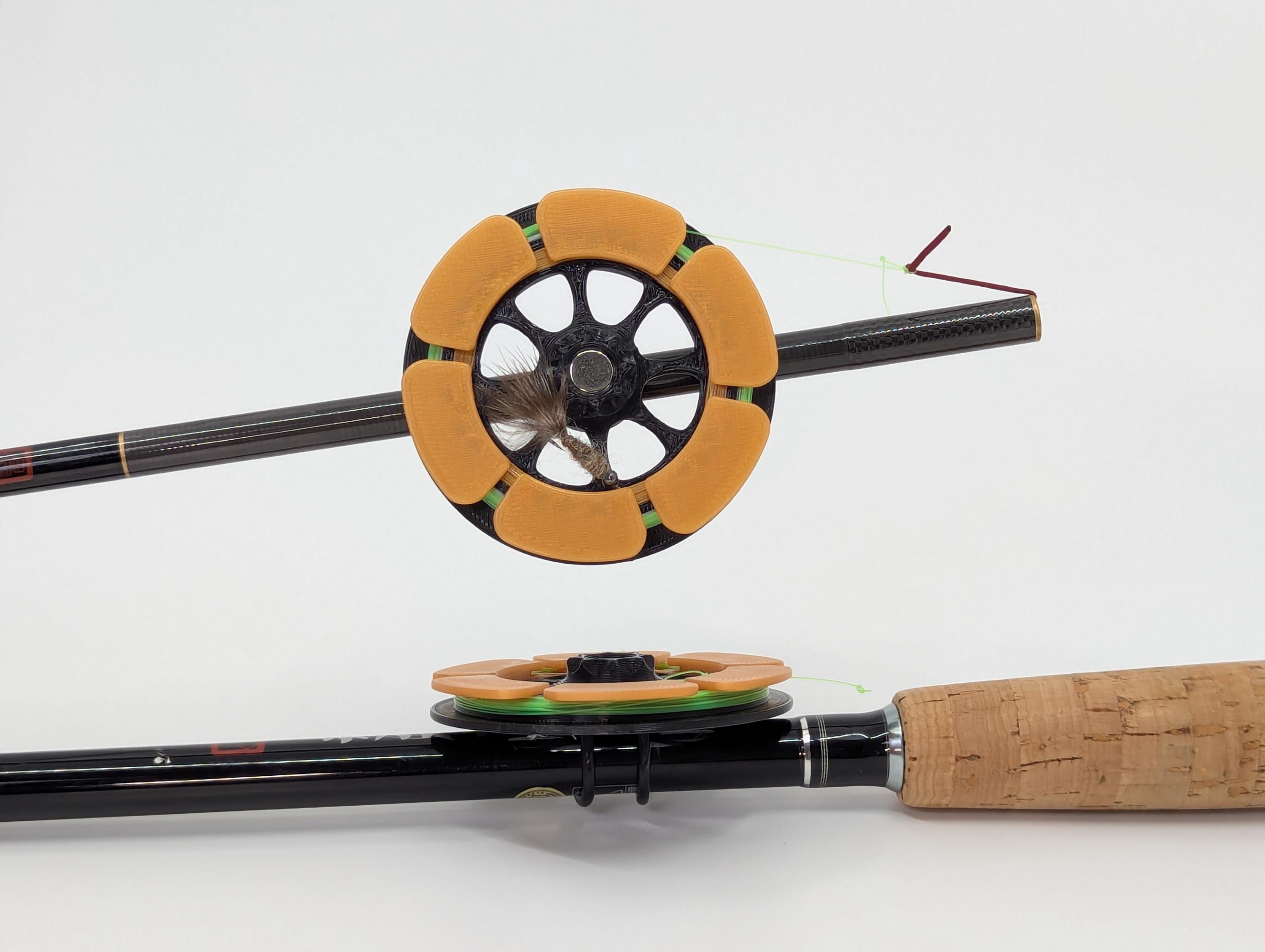 Magnetic Tenkara Rod Mount for Line Spools - 2 Pack