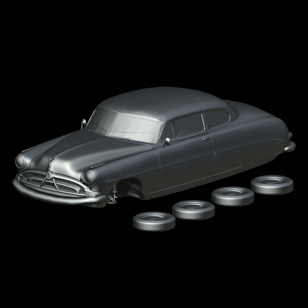 Hudson Hornet 1st Gen 2-door Coupe (1951) 1/87 1/64 1/43 1/32 1/25