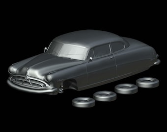 Hudson Hornet 1st Gen 2-door Coupe (1951) 1/87 1/64 1/43 1/32 1/25