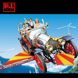 Coche de la película Chitty Chitty Bang Bang — Archivos STL para impresión 3D 1/87 1/64 1/50 1/43 1/32 1/24 1/25 1/18 1/14 1/12 1/10