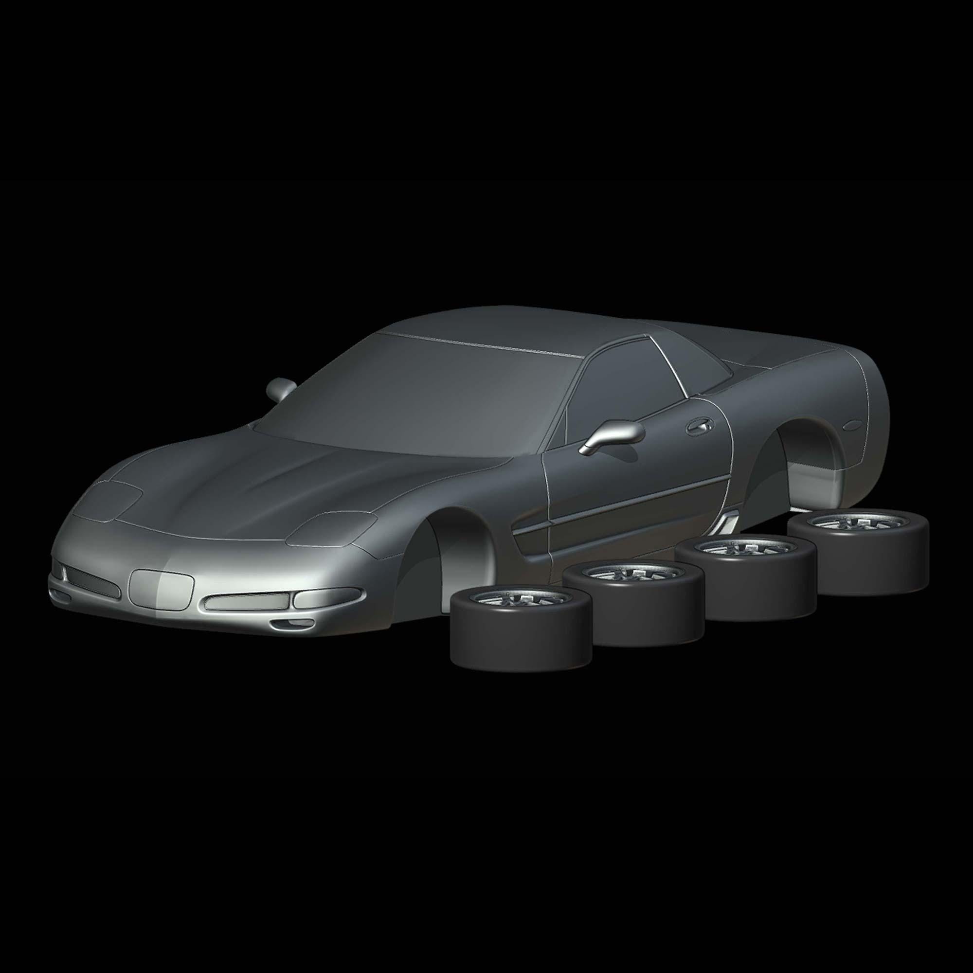 Hot Wheels Corvette C5 - Etsy