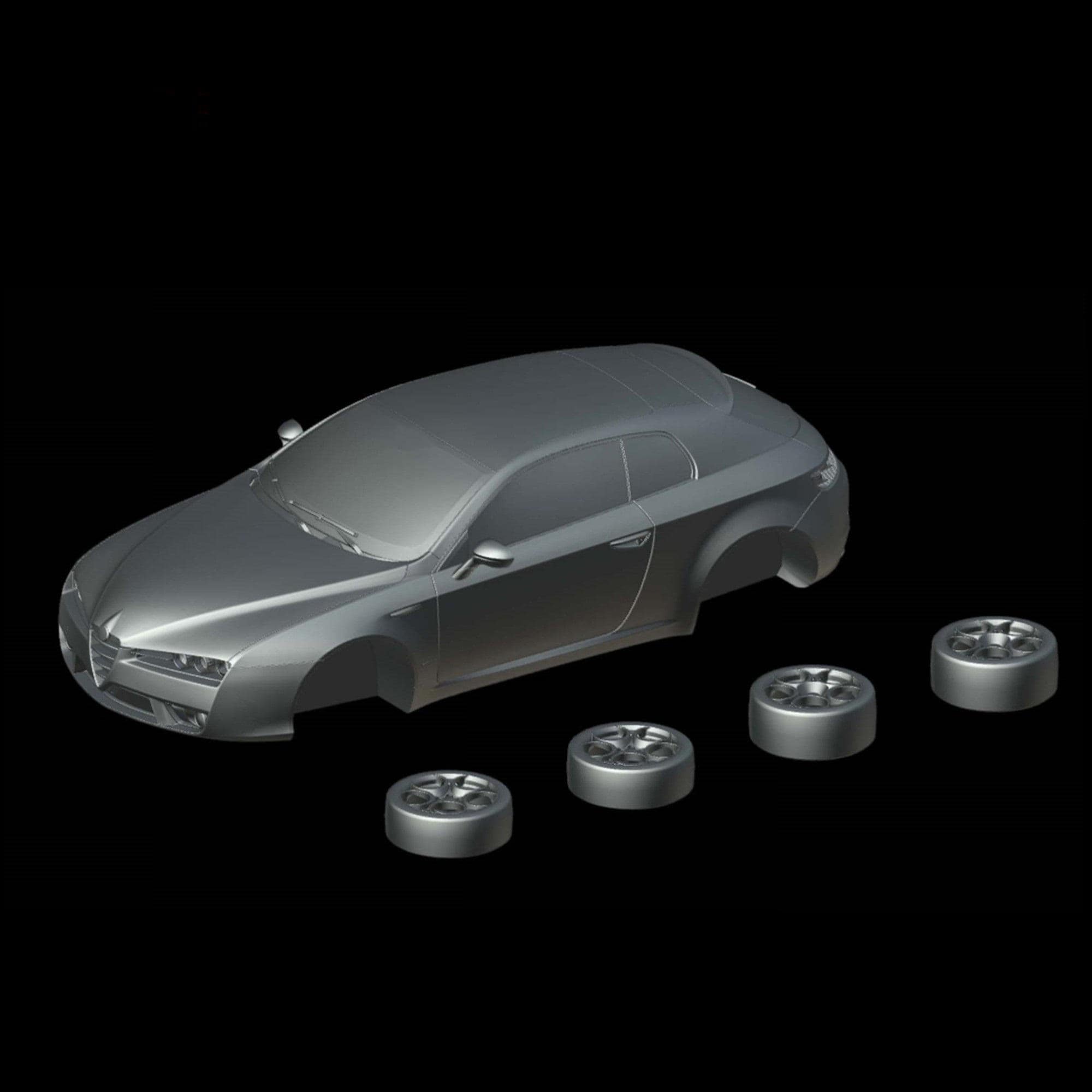 Alfa Romeo 3d Print - Etsy