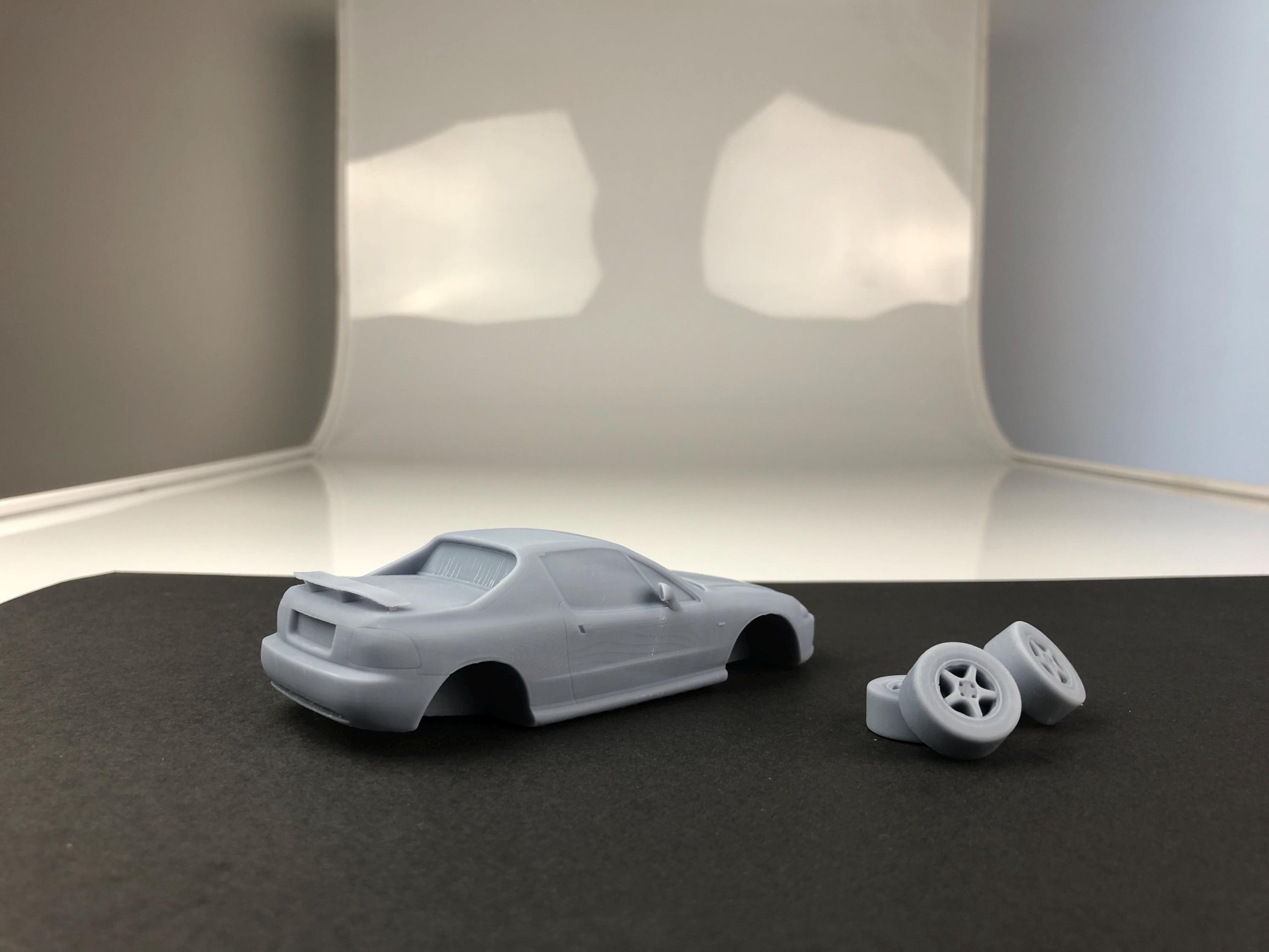 Honda CR-X Del Sol (1992) 1/87 1/64 1/43 1/32 1/25 1/24 1/18 Resin