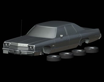Dodge Monaco 4-Door Sedan (1974) 1/87 1/64 1/43 1/32 1/25 1/24 1/18 Resin model car kit