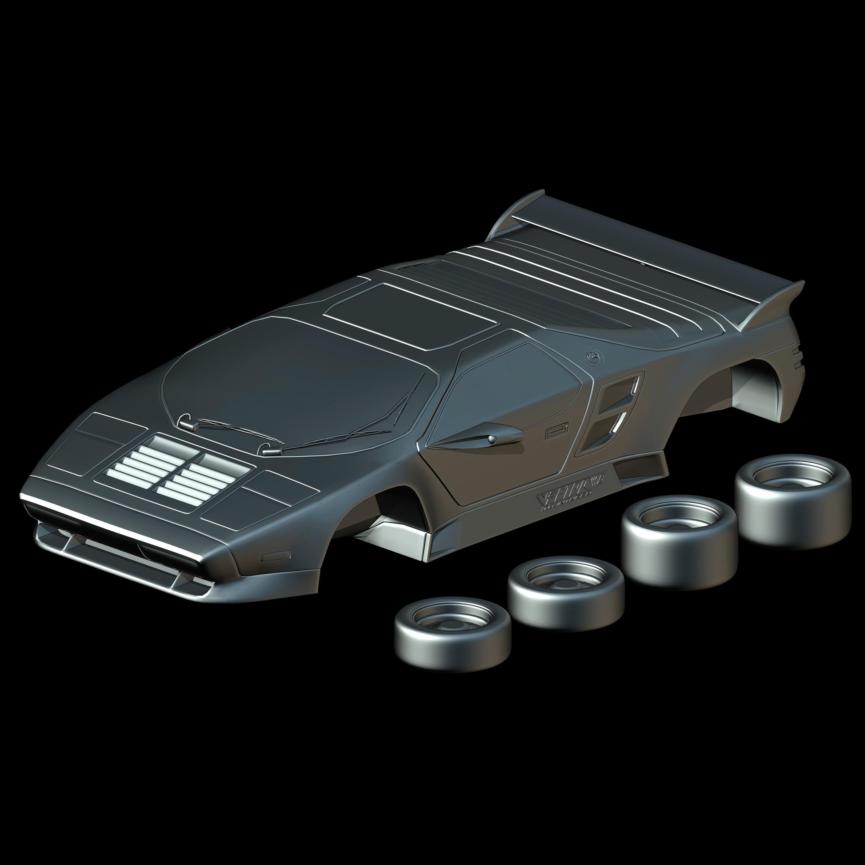 Vector W8 Twin Turbo (1990-1993) 1/87 1/64 1/43 1/32 1/25 1/24 1