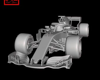 Ferrari SF71H (2018) F1 — 3D Print files STL OBJ for 3D printing All Scales car model kit