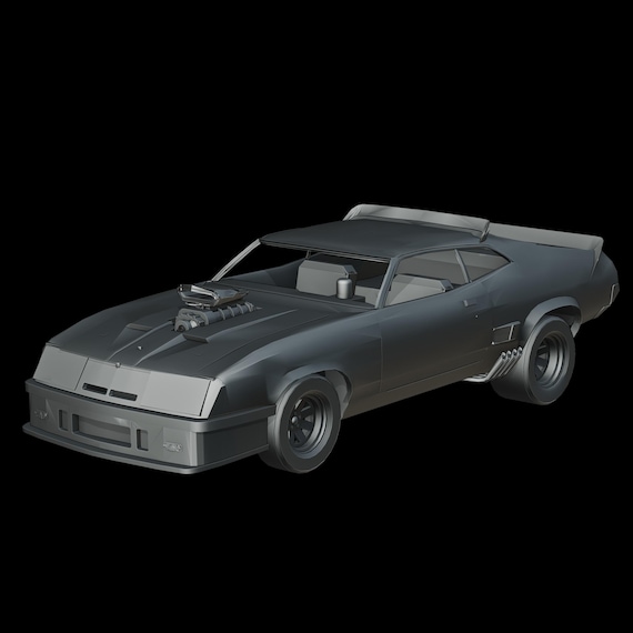 Mad Max Ford Falcon XB Pursuit Special V8 Interceptor — 1/87 1/64
