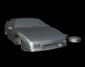ポンティアック フィエロ GT (1988) 1/87 1/64 1/43 1/32 1/25 1/24 1