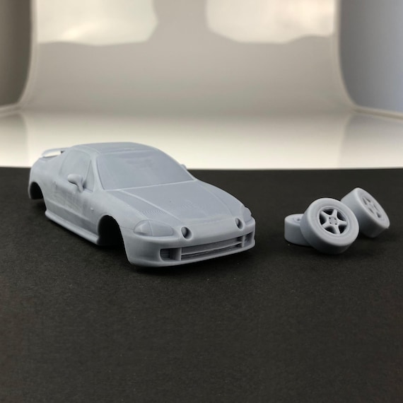 Honda CR-X Del Sol (1992) 1/87 1/64 1/43 1/32 1/25 1/24 1/18 Resin