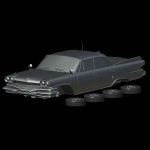 Dodge Phoenix / Dodge Dart Hardtop (1960) 1/87 1/64 1/43 1/32 1/25 1/24 1/18 Resin model car kit
