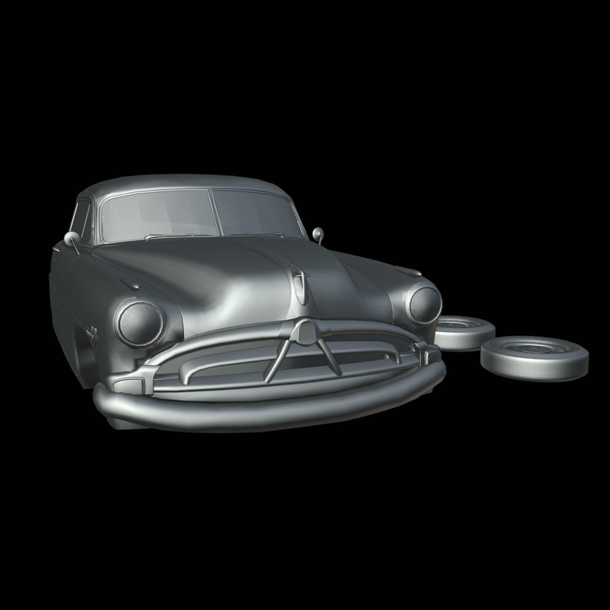 Hudson Hornet 1st Gen 2-door Coupe (1951) 1/87 1/64 1/43 1/32 1/25