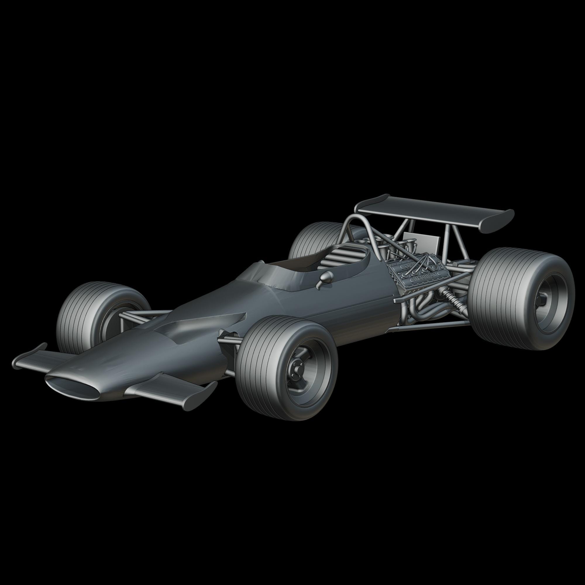 マクラーレン M7A フォーミュラ1 (1968) — 1/87 1/64 1/43 1/32 1/25 1 