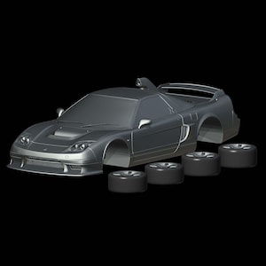 Honda NSX-R GT (2005) 1/87 1/64 1/43 1/32 1/25 1/24 1/18 Resin model car kit