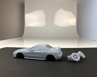 Honda CR-X Del Sol (1992) 1/87 1/64 1/43 1/32 1/25 1/24 1/18 Resin