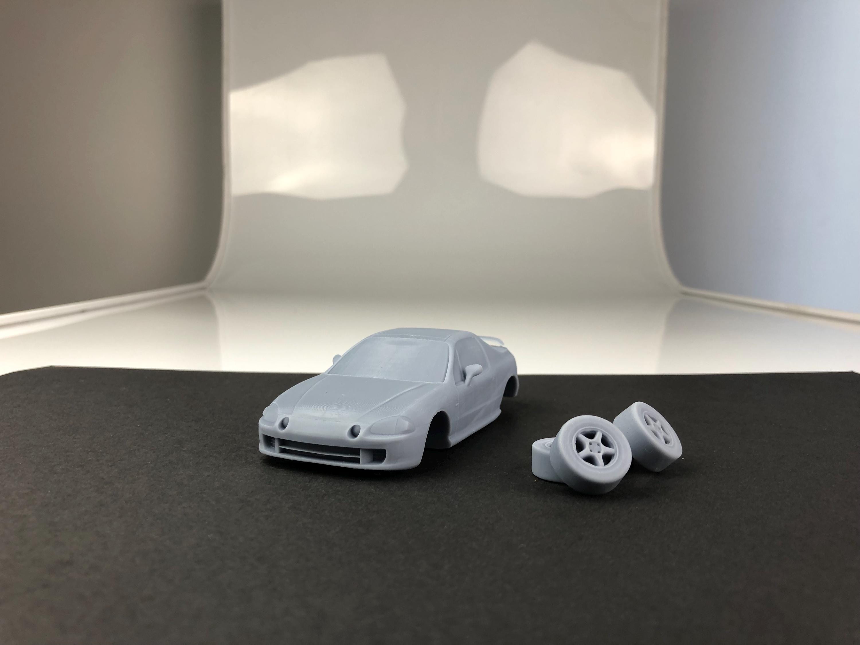 Honda CR-X Del Sol (1992) 1/87 1/64 1/43 1/32 1/25 1/24 1/18 Resin