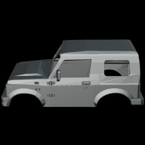 Suzuki Samurai SJ410 - 1/87 1/64 1/43 1/32 1/25 1/24 1/18 Scale