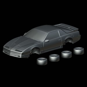 Pontiac Firebird Trans Am GTA (1987) 1/87 1/64 1/43 1/32 1/25 1/24 1/18 Resin model car kit