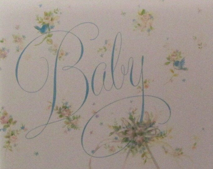 Vintage Baby Memory Book Hallmark Album Baby Book Lois Etsy