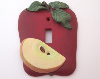 Vintage Resin Fruit Light Switch Wall Plate Cover 3D