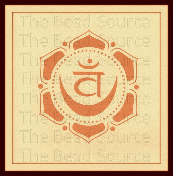 sacral chakra stencil yoga stencil chakra symbol stencil etsy