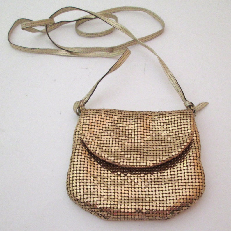 metallic purse