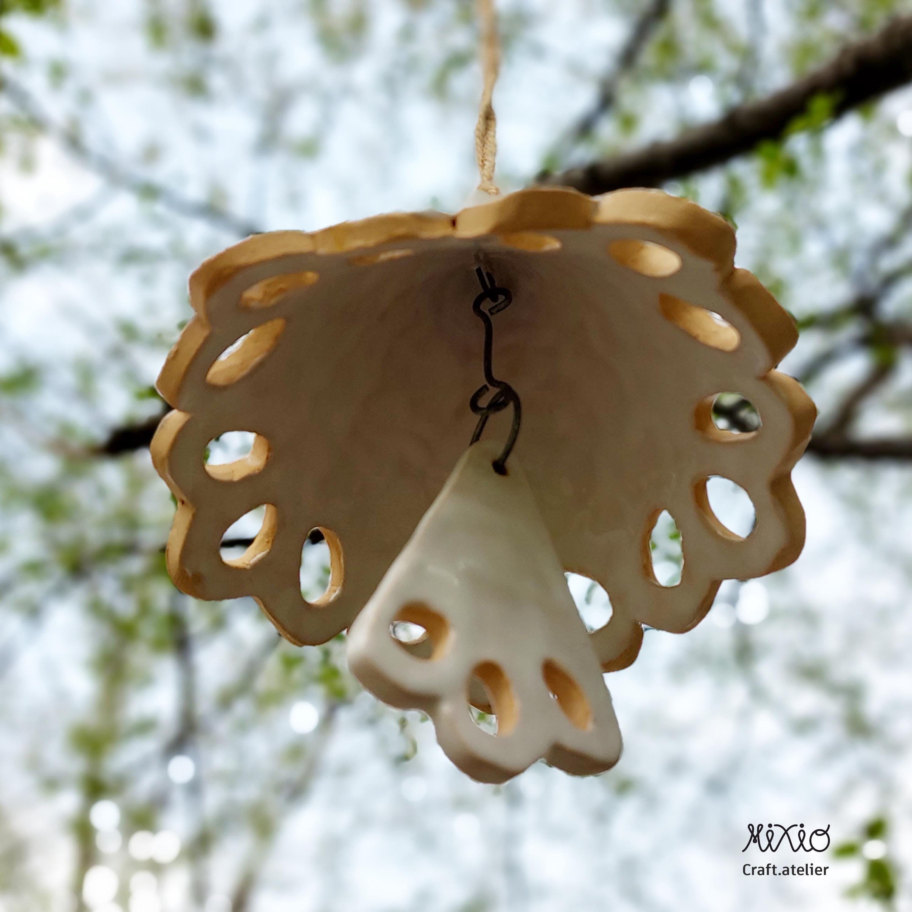 Ceramic Lace Bell Pottery Template_slab Building Templates_diy ...