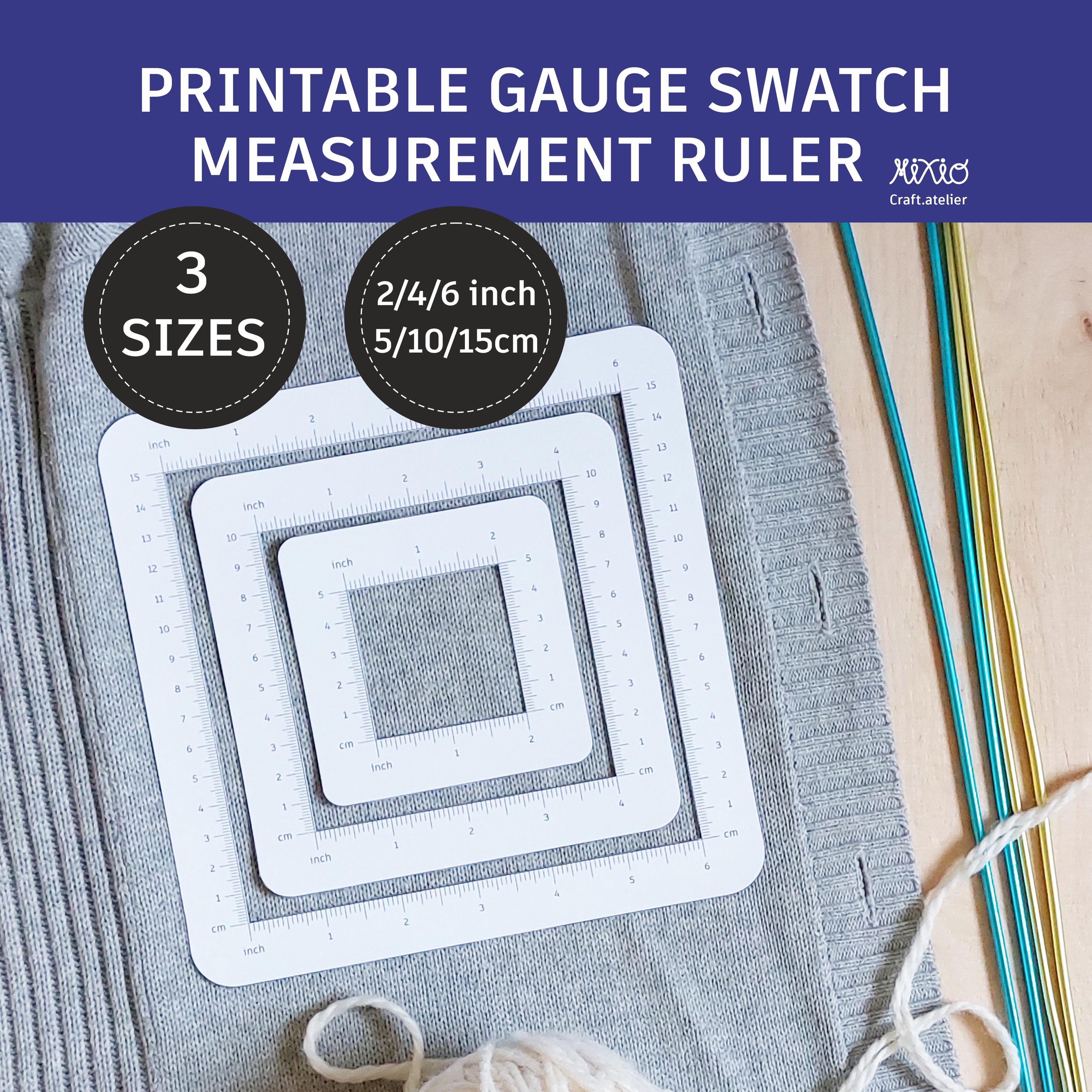 Règle de jauge de tricot pratique multifonction petit artisanat léger cadre de comptage de travaux d'aiguille – acheter les meilleurs produits dans la boutique en ligne Ayzeze