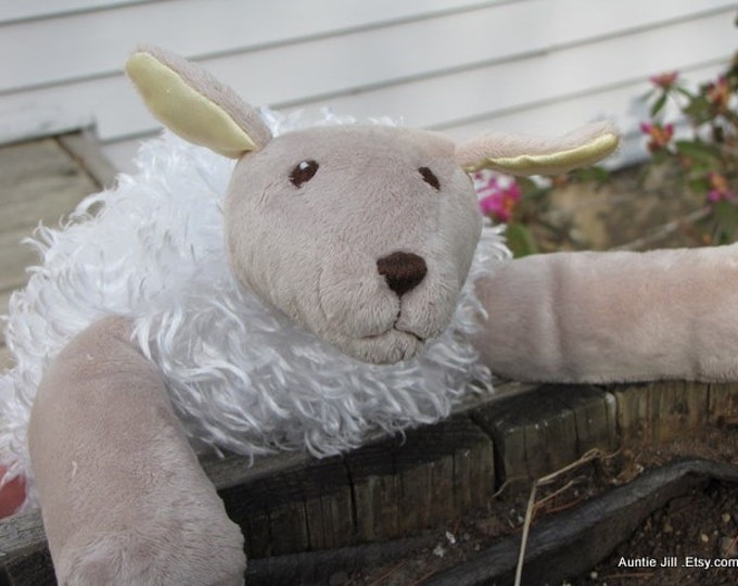 Endometriosis Awareness Heating Pad Snuggle Sheep Etsy