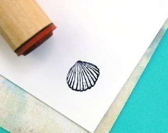 Clam Shell Rubber Stamp