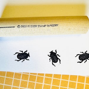 Scarab Rubber Stamp image 2
