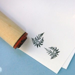 Delicate Fern Rubber Stamp image 2