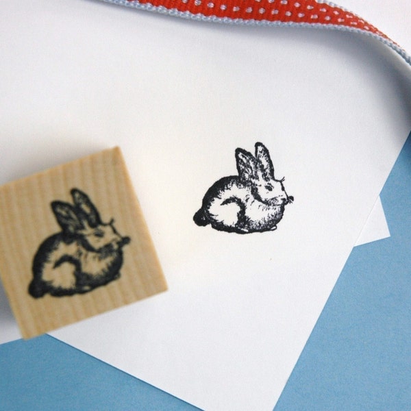 Rabbit Rubber Stamp