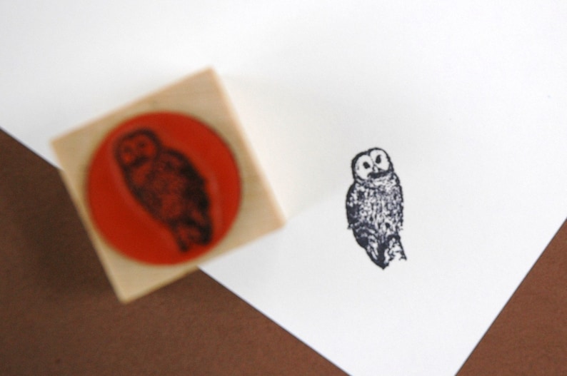 Owl Rubber Stamp image 3