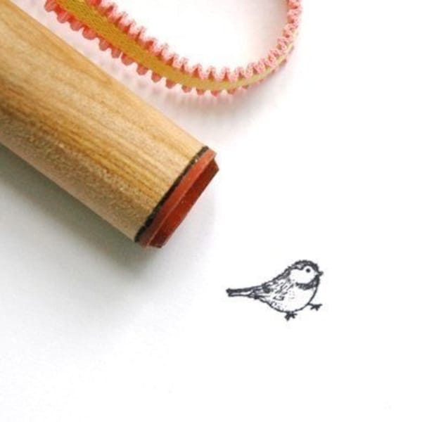 Small  Bird Rubber Stamp