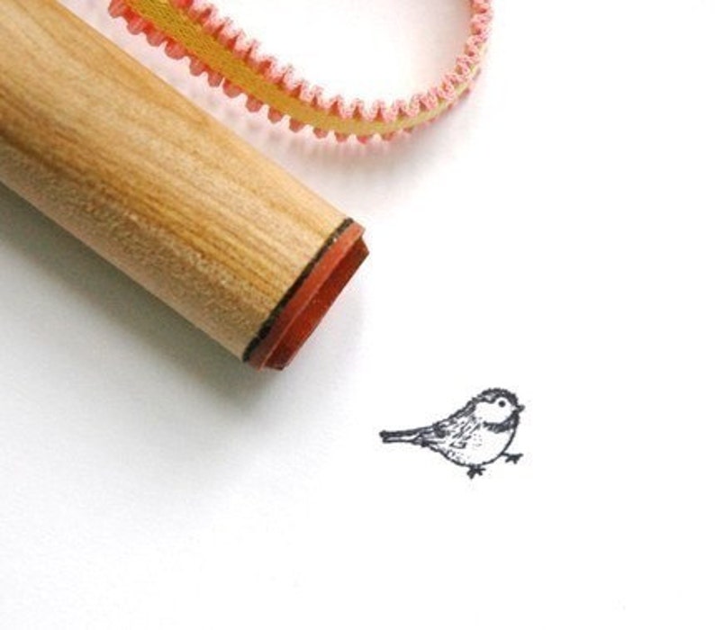 Small  Bird Rubber Stamp 