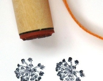 Queen Anne's Lace Rubber Stamp