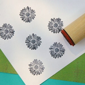 Shasta Daisy Rubber Stamp image 2