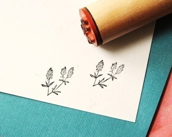 Dried Filler Rubber Stamp