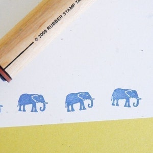 Mama Elephant Rubber Stamp image 2