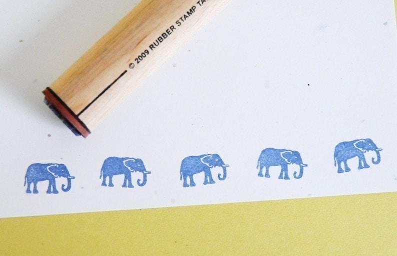 Mama Elephant Rubber Stamp image 2