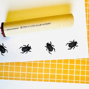 Scarab Rubber Stamp image 1