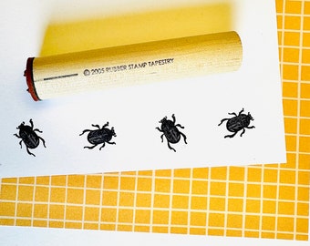 Scarab Rubber Stamp