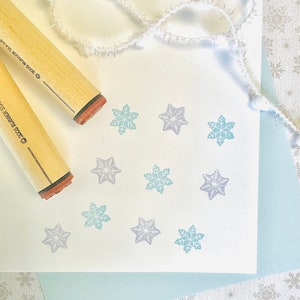 Snowflakes Rubber Stamp Set