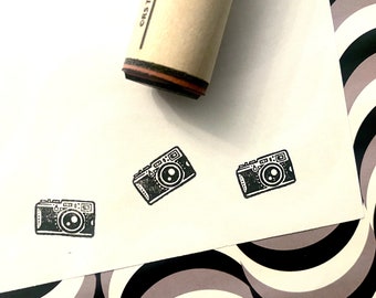 Camera Rubber Stamp