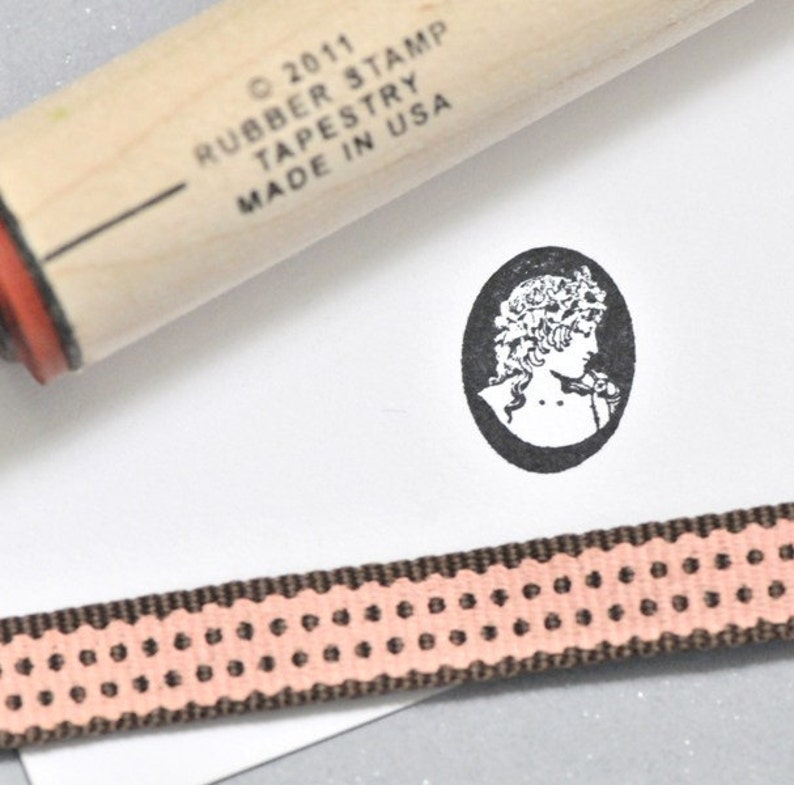 Cameo Rubber Stamp image 1